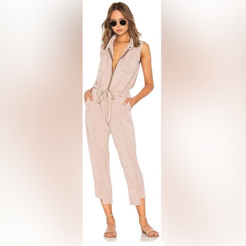 Young Fabulous & Broke Light Pink Jumpsuit